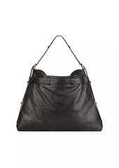 Givenchy Large Voyou Boyfriend Shoulder Bag In Aged Leather