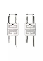 Givenchy Lock Earrings in Metal