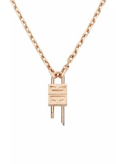 Givenchy Lock Necklace in Metal