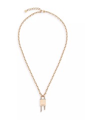 Givenchy Lock Necklace in Metal