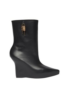 Givenchy Lock wedge ankle boots