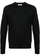 Givenchy logo-patch crew-neck jumper