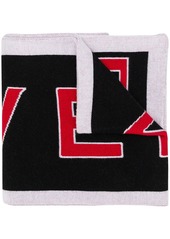 Givenchy logo piqué intarsia scarf