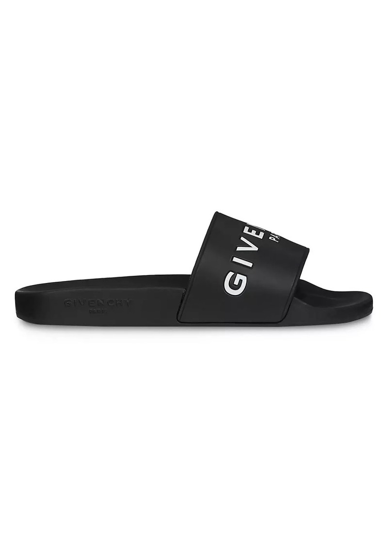 Givenchy Logo Pool Slides