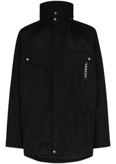 Givenchy logo print parka jacket