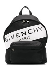 Givenchy logo stripe backpack