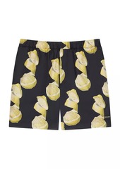 Givenchy Long Printed Swim Shorts