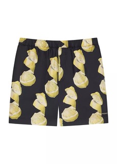 Givenchy Long Printed Swim Shorts