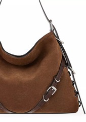 Givenchy Medium Voyou Boyfriend Bag In Corset Style Suede