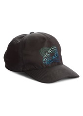 Men's Givenchy Logo Twill Baseball Cap - Black