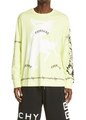 Givenchy Men's Graphic Tee in Acid Yellow at Nordstrom