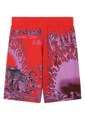 Givenchy Ultra Purple Print Shorts in Red/Purple at Nordstrom