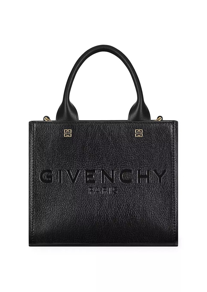 Givenchy Mini G-Tote Shopping Bag in Leather