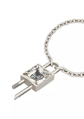 Givenchy Mini Lock Bracelet In Metal With Crystal