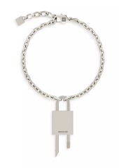 Givenchy Mini Lock Bracelet In Metal With Crystal