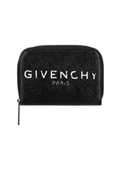 Givenchy Mini Logo Zip Card Case