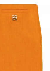 Givenchy Mini Skirt in Linen and Silk