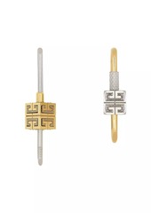 Givenchy Mis-Matched Lock Earrings