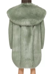 Givenchy Oversized Coat in Faux Fur