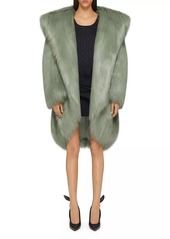 Givenchy Oversized Coat in Faux Fur