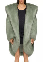 Givenchy Oversized Coat in Faux Fur