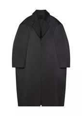 Givenchy Oversized Coat in Silk Satin Duchesse