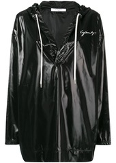 Givenchy oversized high-shine hooded top