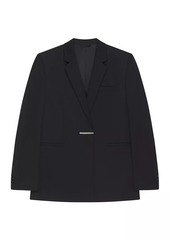 Givenchy Oversized Jacket In Wool And Mohair