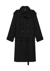 Givenchy Oversized Trench-Coat in Wool