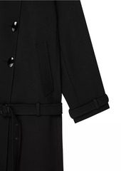 Givenchy Oversized Trench-Coat in Wool