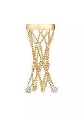 Givenchy Pearling Ring in Metal with Pearls and Crystals