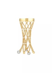 Givenchy Pearling Ring in Metal with Pearls and Crystals