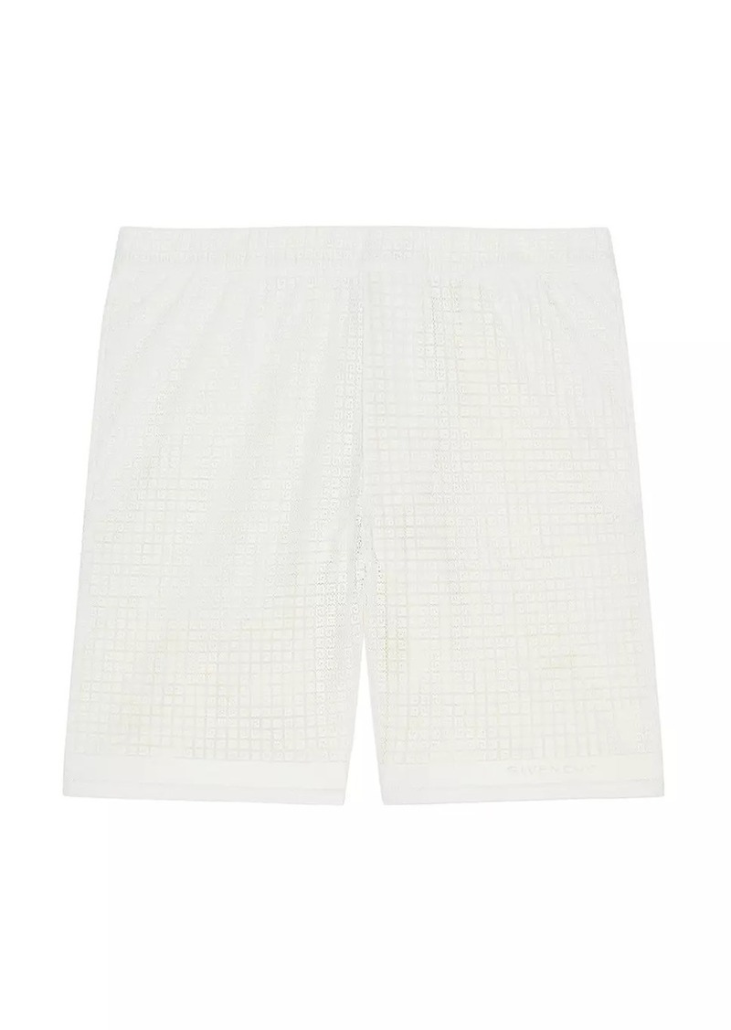 Givenchy Plage Bermuda Shorts in 4G Lace