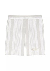 Givenchy Plage Bermuda Shorts in Cotton Towelling with Stripes