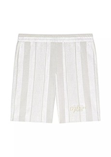 Givenchy Plage Bermuda Shorts in Cotton Towelling with Stripes