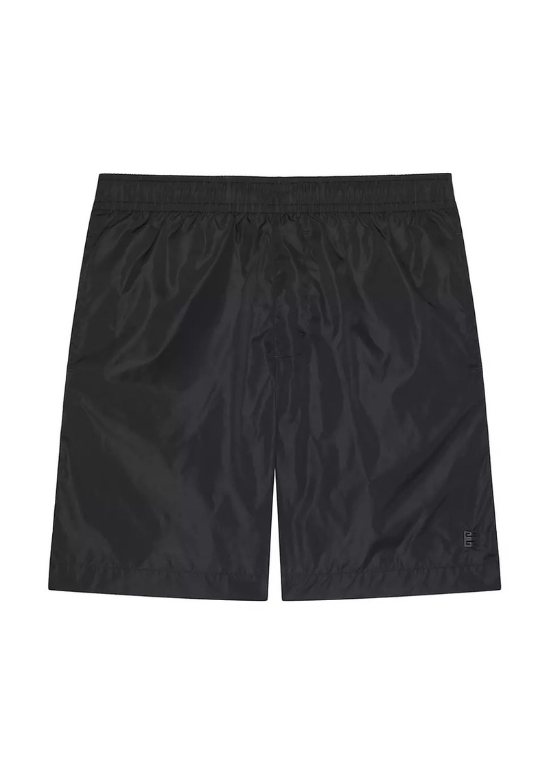 Givenchy Plage Swim Shorts with 4G Detail