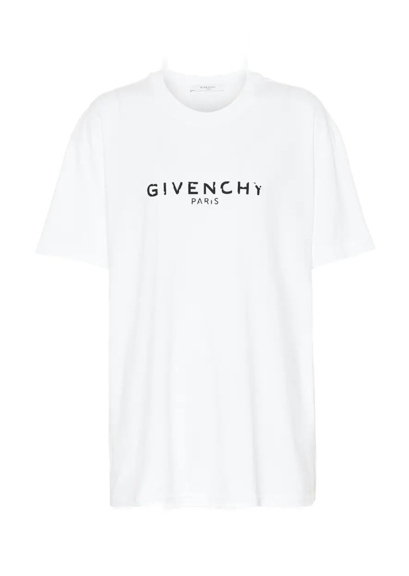 Givenchy Printed cotton-jersey T-shirt