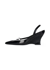 Givenchy Raven Slingback Sandals In Leather