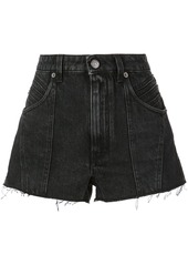 Givenchy raw edge denim shorts