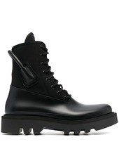 Givenchy rear handle combat boots