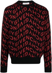 Givenchy Refracted jacquard-woven jumper