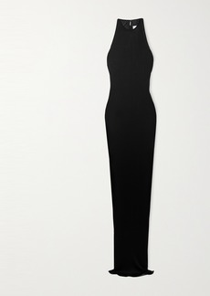 Givenchy Ribbed Silk-jersey Maxi Dress