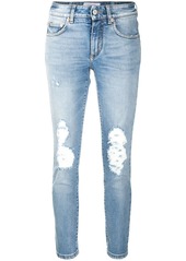 Givenchy ripped mid-rise skinny jeans