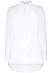 Givenchy scarf-neck long-sleeve blouse