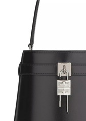 Givenchy Shark Lock Bucket Bag In Box Leather