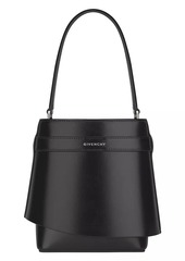 Givenchy Shark Lock Bucket Bag In Box Leather