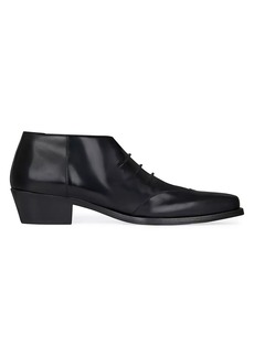 Givenchy Show Cowboy Ankle Boots in Leather