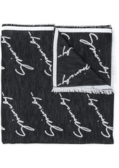 Givenchy signature-logo scarf