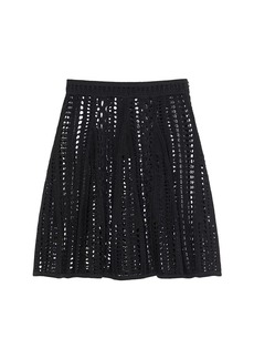 Givenchy Skirt In Crochet