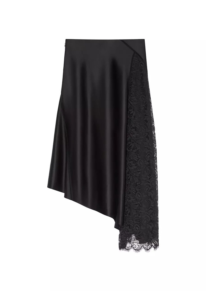 Givenchy Skirt In Satin And Lace